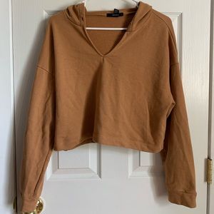 Forever 21 Crop sweater hoodie